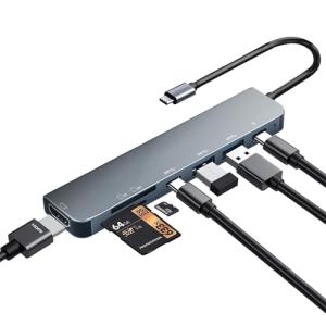 7-in-1 USB-C Hub with 4K HDMI and PD