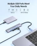 Lention USB-C Hub with 4K HDMI and Charging
