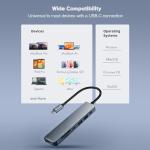 7-in-1 USB-C Hub with 4K HDMI and PD