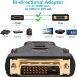 DVI to HDMI Adapter, Bidirectional Converter