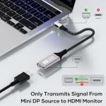 Mini DisplayPort to HDMI 4K Adapter, Gold Plated