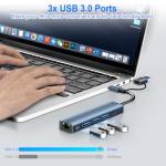 Loydia 5-in-1 USB-C to Ethernet Adapter