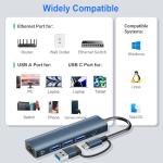 Loydia 5-in-1 USB-C to Ethernet Adapter