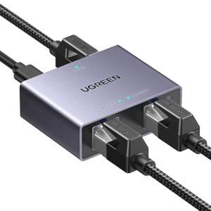 UGREEN Gigabit Ethernet Splitter with USB-C Cable