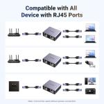 UGREEN Gigabit Ethernet Splitter with USB-C Cable