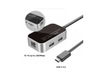 USB-C Multiport Hub with SD/TF Reader & DC