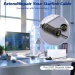 Starlink Gen 3 Mini Ethernet Adapter and Coupler