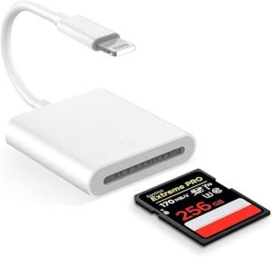 Lightning to SD Card Reader for iPhone/iPad