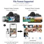 2-in-1 SD Card Reader for iPhone and iPad