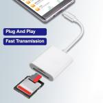 Dual Slot USB-C SD Card Reader for Devices