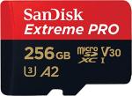 SanDisk 256GB Extreme PRO microSD Card Bundle