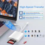 USB-C SD Card Reader with Dual Slots