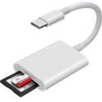USB-C SD/MicroSD Card Reader for iPhone & iPad