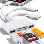 5-in-1 USB-C Card Reader for SD/Micro SD