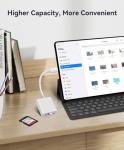 USB-C SD/MicroSD Card Reader for iPhone & iPad