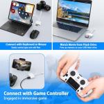 5-in-1 Dual Connector SD Card Reader