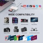 5-in-1 Dual Connector SD Card Reader