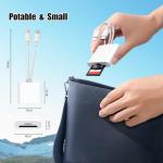 Dual Slot USB-C SD Card Reader for iPhone/iPad