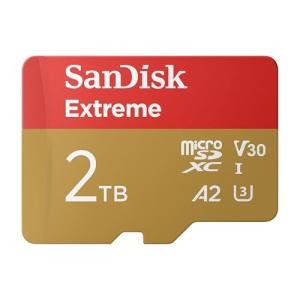 SanDisk Extreme 2TB microSDXC Card with Adapter