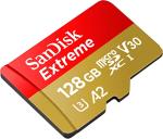 SanDisk 128GB Extreme microSDXC Card with Adapter