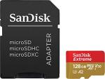 SanDisk 128GB Extreme microSDXC Card with Adapter