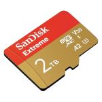 SanDisk Extreme 2TB microSDXC Card with Adapter