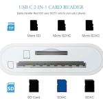YIXINHE USB-C Lightning SD Card Reader Adapter