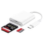 Dual Slot USB-C SD Card Reader for iPhone