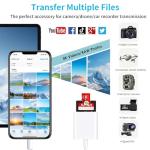 Dual Slot SD Card Reader for iPhone & iPad