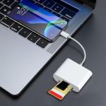 2-in-1 SD Card Reader for iPhone iPad
