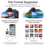 Apple MFi Certified 2-in-1 SD Card Reader