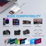 Dual Slot USB-C SD Card Reader for All Devices