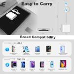 Apple MFi Certified 2-in-1 SD Card Reader