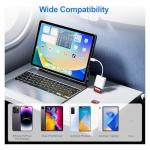 Dual Slot USB-C SD Card Reader for iPhone