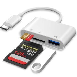 3-in-1 USB-C SD Card Reader Adapter