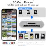 Dalimee 2-in-1 SD Card Reader for iPhone & iPad