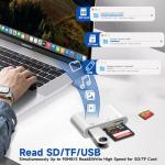 3-in-1 USB-C SD Card Reader Adapter