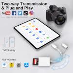 Dalimee 2-in-1 SD Card Reader for iPhone & iPad