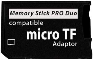 LEAGY Micro SD to PSP Memory Stick Adapter