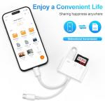 3-in-1 USB-C SD Card Reader for Phones