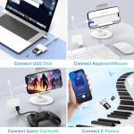 3-in-1 USB-C SD Card Reader for Phones