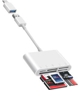 5-in-1 USB-C Multi Memory Card Reader