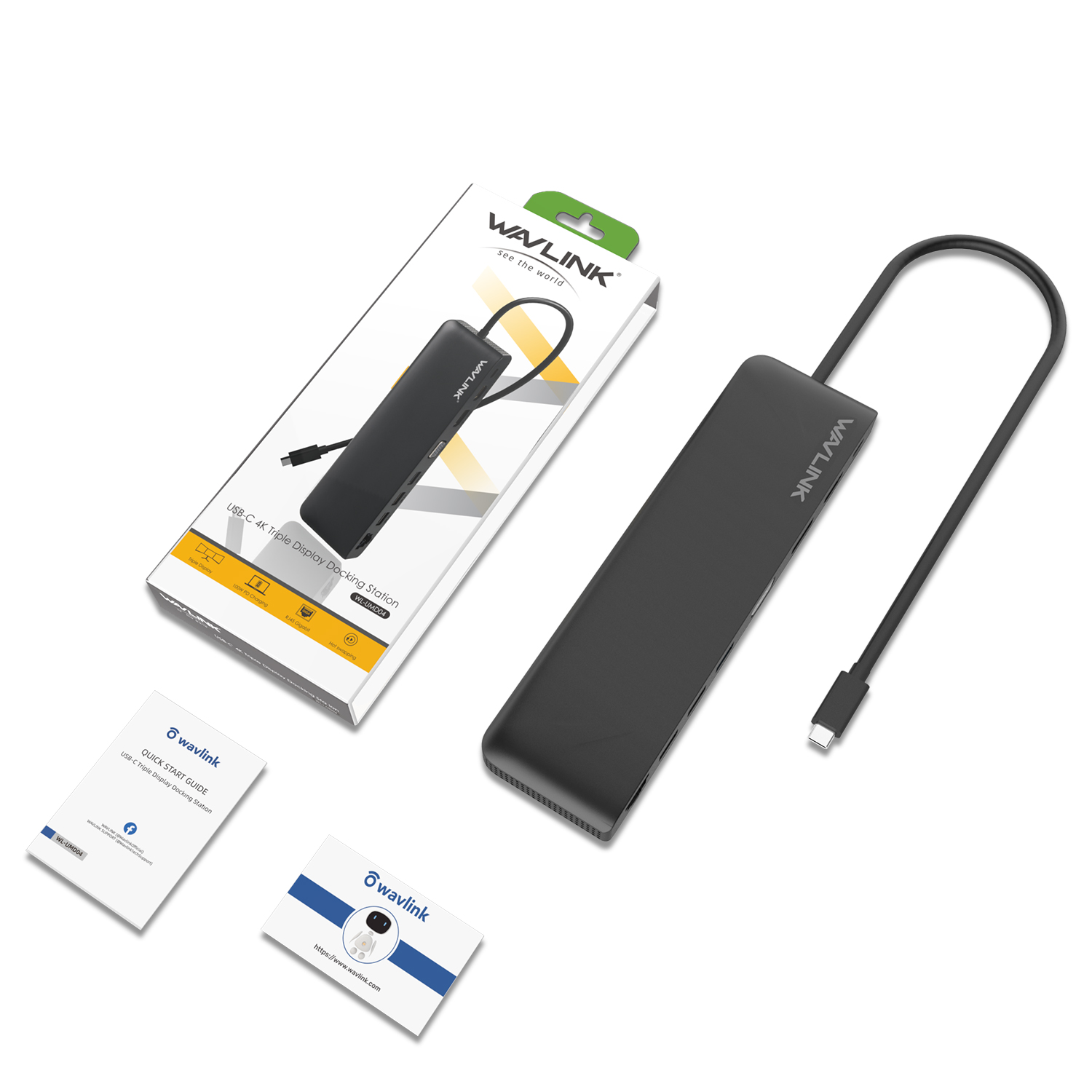 Wavlink 12-in-1 Triple Display USB-C Hub