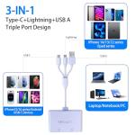 4-in-1 Memory Card Reader for iPhone and Android