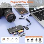 7-in-3 USB-C Multi Card Reader Adapter