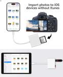 AkHolz Dual SD Card Reader for iPhone and iPad