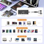 7-in-3 USB-C Multi Card Reader Adapter