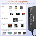 7-in-3 USB-C Multi Card Reader Adapter