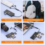 7-in-3 USB-C Multi Card Reader Adapter