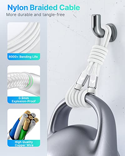 Fast USB-C Charging Cable for Various Devices